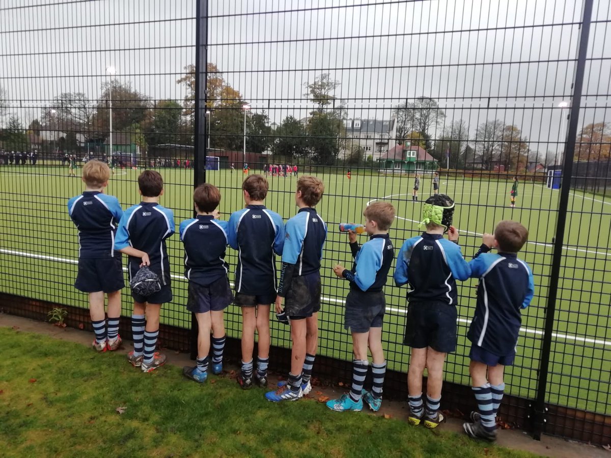 BelhavenSport's tweet image. Belhaven U11 boys showing some support for the girls hockey  yesterday between matches.
#BeAsOne