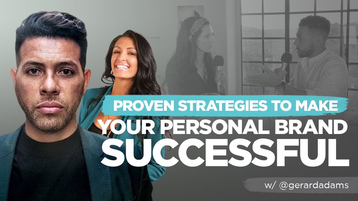 IF YOU have a personal brand, you gotta listen to this👉🏼 soundcloud.com/ashleyhann/ger… #branding #marketing #entrepreneur #entrepreneurship