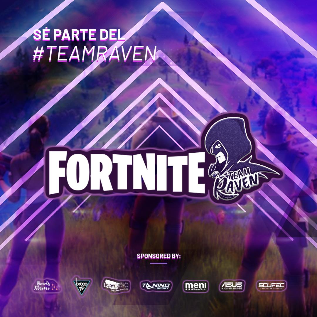 TeamRaven_ec's tweet photo. Tenemos cupos disponibles para Fortnite🦹🏻‍♂️🙌🏻 Si tienes level y estás interesado déjanos un mensaje!😈 Let’s go Raven!!💜
.
.
.
#fortnite #competitive #esports #TeamRavenEc #ecuador https://t.co/yFQVijvDuv