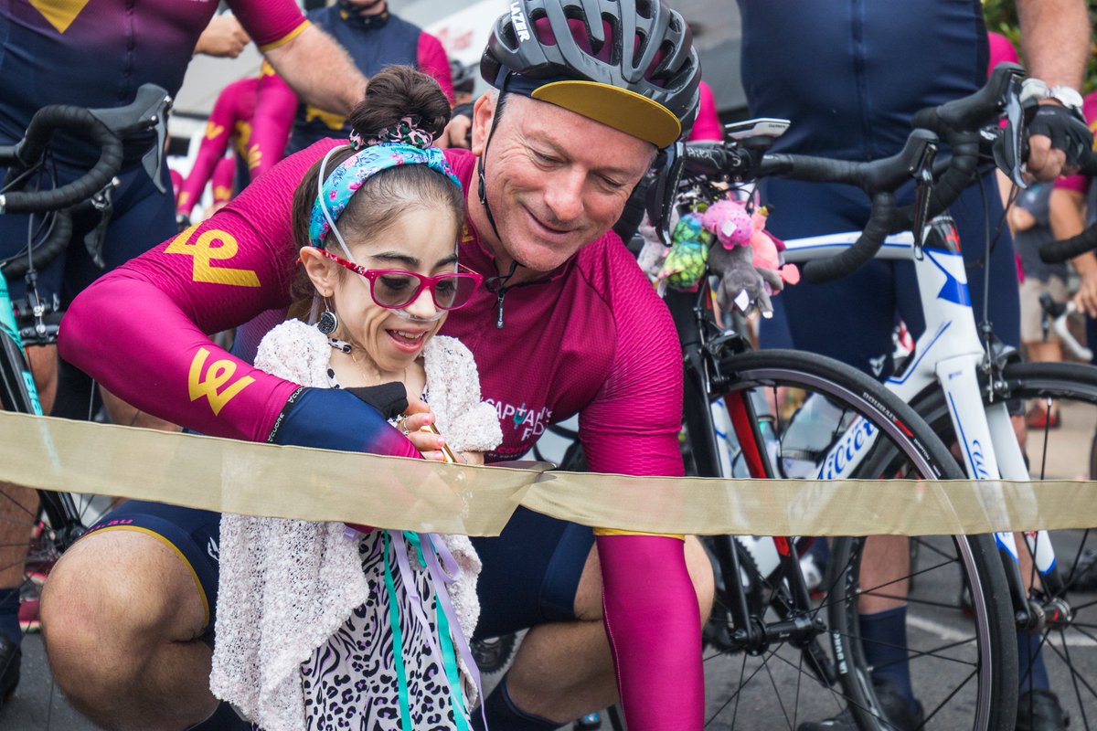 The delightful Renee Eliades cuts the ribbon with Steve Waugh in <a href="/toowoombaregion/">Toowoomba Region</a> earlier today to start the 2019 #TheCaptainsRide