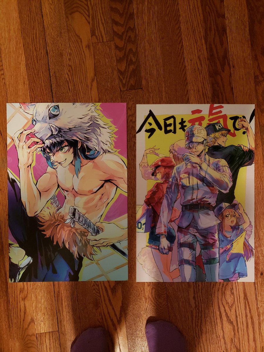 ABabyDeathclaw's tweet photo. The prints I got! 

So happy I #shoppedsmall this year:) https://t.co/IIpP5xgUcT
