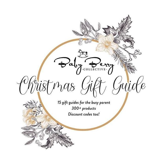 🎄CHRISTMAS GIFT GUIDES - 15 categories, 300+ products - babyberrycollective have launched their super helpful gift guides and this year it’s bigger and better than ever!

It's filled with amazing ideas and lots of awesome discounts.

They know how busy life gets, so they're here