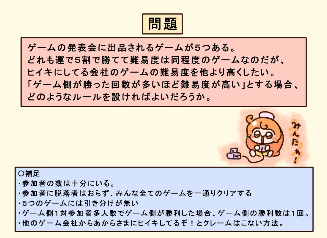 ぬめのこ V Twitter なぞなぞ 水平思考クイズでは無いので問題文で完結しています ただ問題文の状況に疑問があれば補足するのでその時は自由に質問をしてください ではがんばって T Co Hljfdqyhl8 Twitter