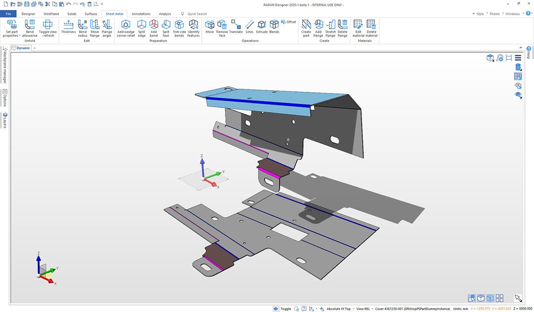 SNC_Solutions's tweet photo. RADAN 2020.1 New functionality! New release “Designer” A new piece of specialist CAD for CAM software specifically for sheet metal has been launched. Already have RADAN 3D you can have a free upgrade. https://t.co/oDWGMWKBaE #sheetmetalsoftware #manufacturingindustry #software https://t.co/3guY2tRAOH
