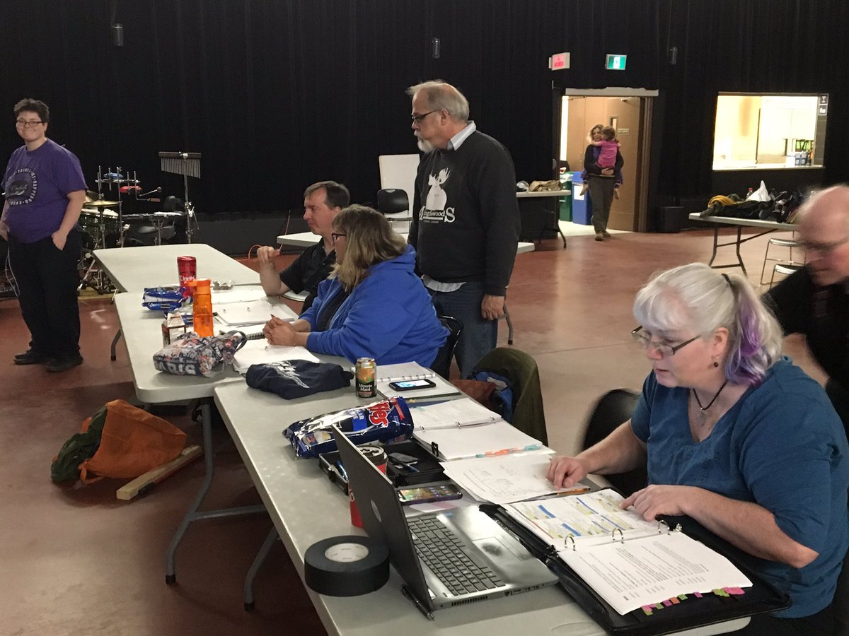 LSPlayers's tweet image. Today was move in at the Ron Kolbus Centre for Cinderella! The cast, crew and band will be working hard all week to get ready for opening night this Thursday. Tickets are still available for shows November 7-10: lakesideplayers.com Fun for all ages! #Ottawa #OttawaEvents