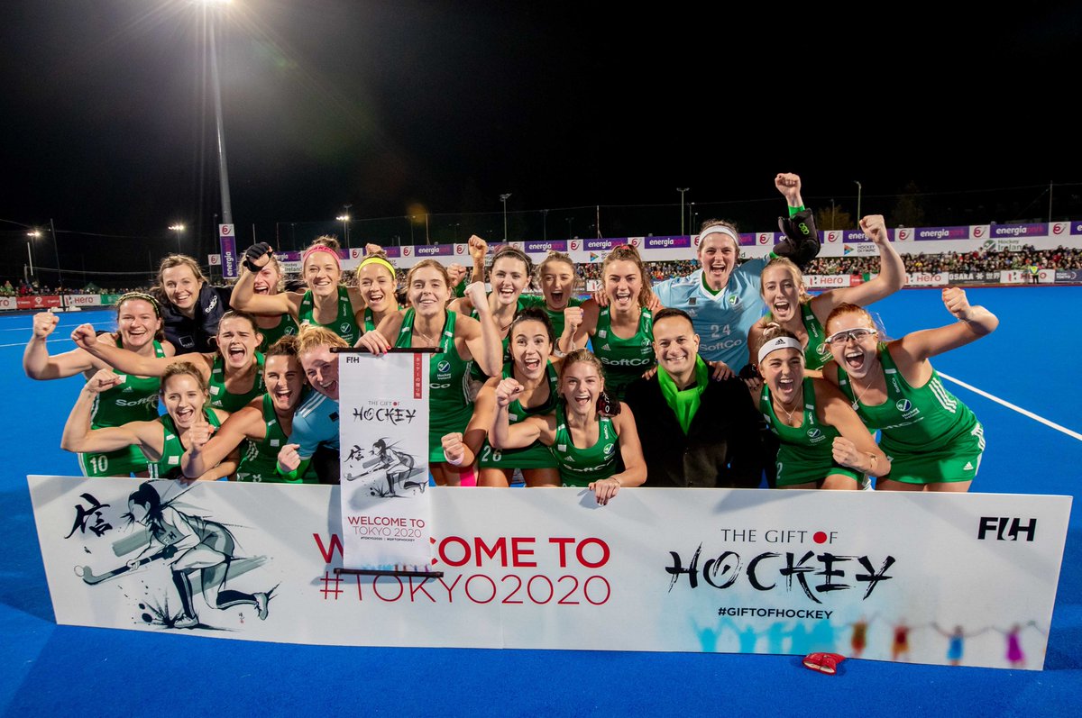 BBCSPORTNI's tweet photo. ICYMI (there's no way you missed it):

🏑 Ireland's women qualified for the OLYMPICS
https://t.co/lSF2RtlRUX

✅ Ayeisha McFerrin did what Ayeisha McFerrin does in the shootout 
https://t.co/2EHoOLCHZU

🇯🇵 Katie Mullan says Ireland can shine in Tokyo
https://t.co/vc0dwnSoRE https://t.co/hZOslW6RM8