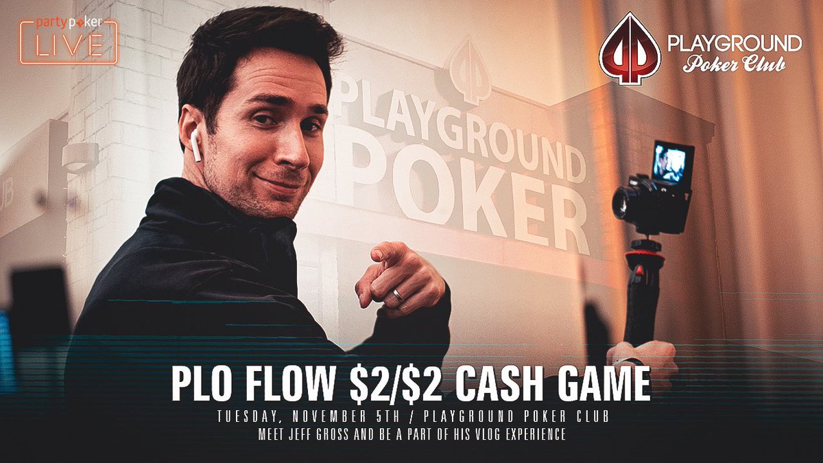 Come join me Tuesday afternoon <a href="/PlaygroundPoker/">Playground Poker</a> to hang out &amp; play some PLO at my favorite stop on tour!
<a href="/partypoker/">PartyPoker</a> @partypokerlive 
$25 Giveaway, Follow, Like, Retweet and Comment which is your favorite stop on tour to enter!