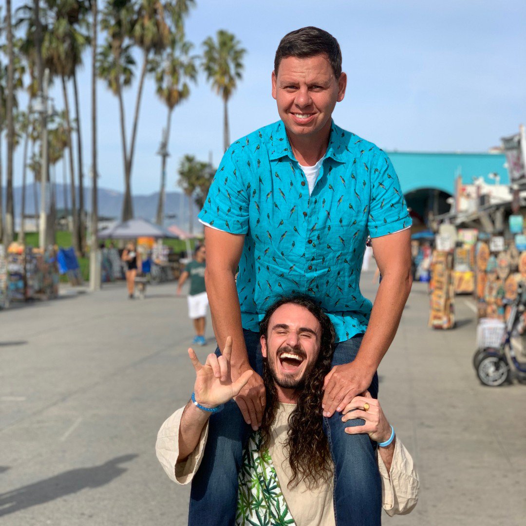 We may be a little impartial, but we think <a href="/patrickgowernz/">Paddy Gower</a> will be the perfect guest for @iamjamiebowen's show. Catch the part stand up, part interview show Jamie Bowen: It Happened Then, Now at Spiegel Fest! 👉Link in bio👈