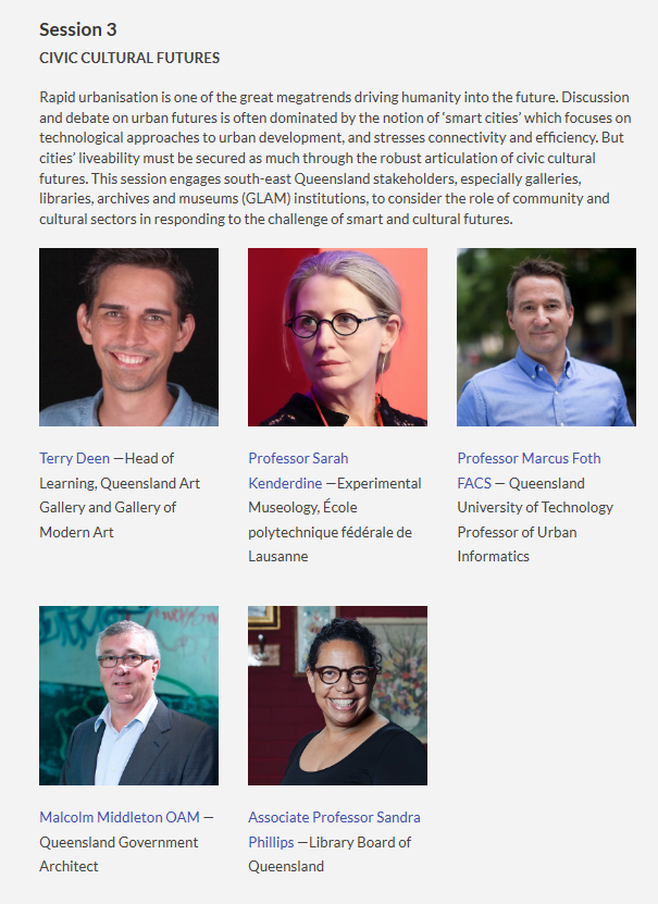 QUTdesign's tweet image. What does the future have in store for the humanities, and what can the humanities offer the future? Catch @sunday9pm at the at the Australian Academy of the Humanities 50th Symposium, Civic Cultural Futures session 14 November. #changebydesign #qutdesign humanities.org.au/symposia/50ths…