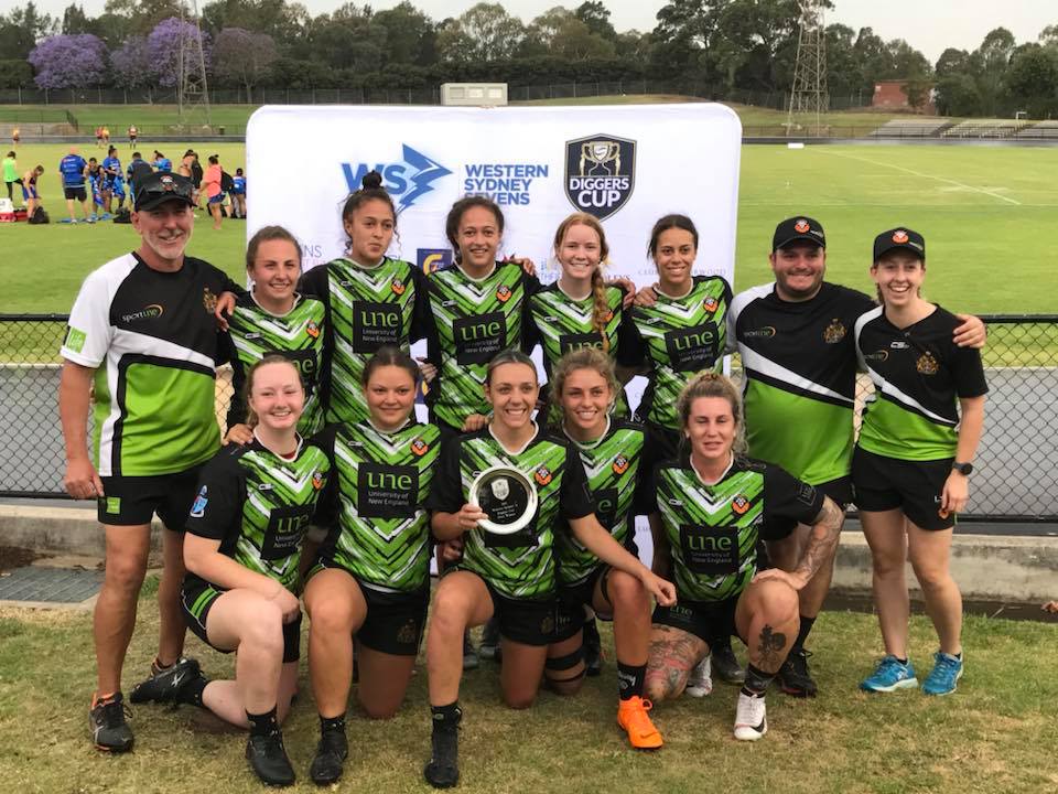 Congratulations to the UNE Lions who won the Plate final yesterday at the @WesternSydney7s, 26-21 in extra time over the Western Sydney Two Blues. What an achievement! #TeamUNE #ProudtobeUNE