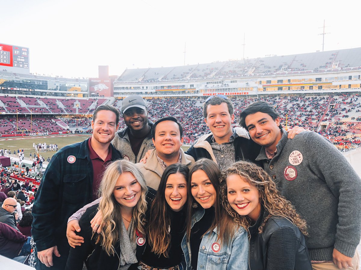 Our Exec team had a great time in Arkansas! Thanks @UofAASG for hosting us this weekend. We look forward to hosting y’all come for some baseball this spring.