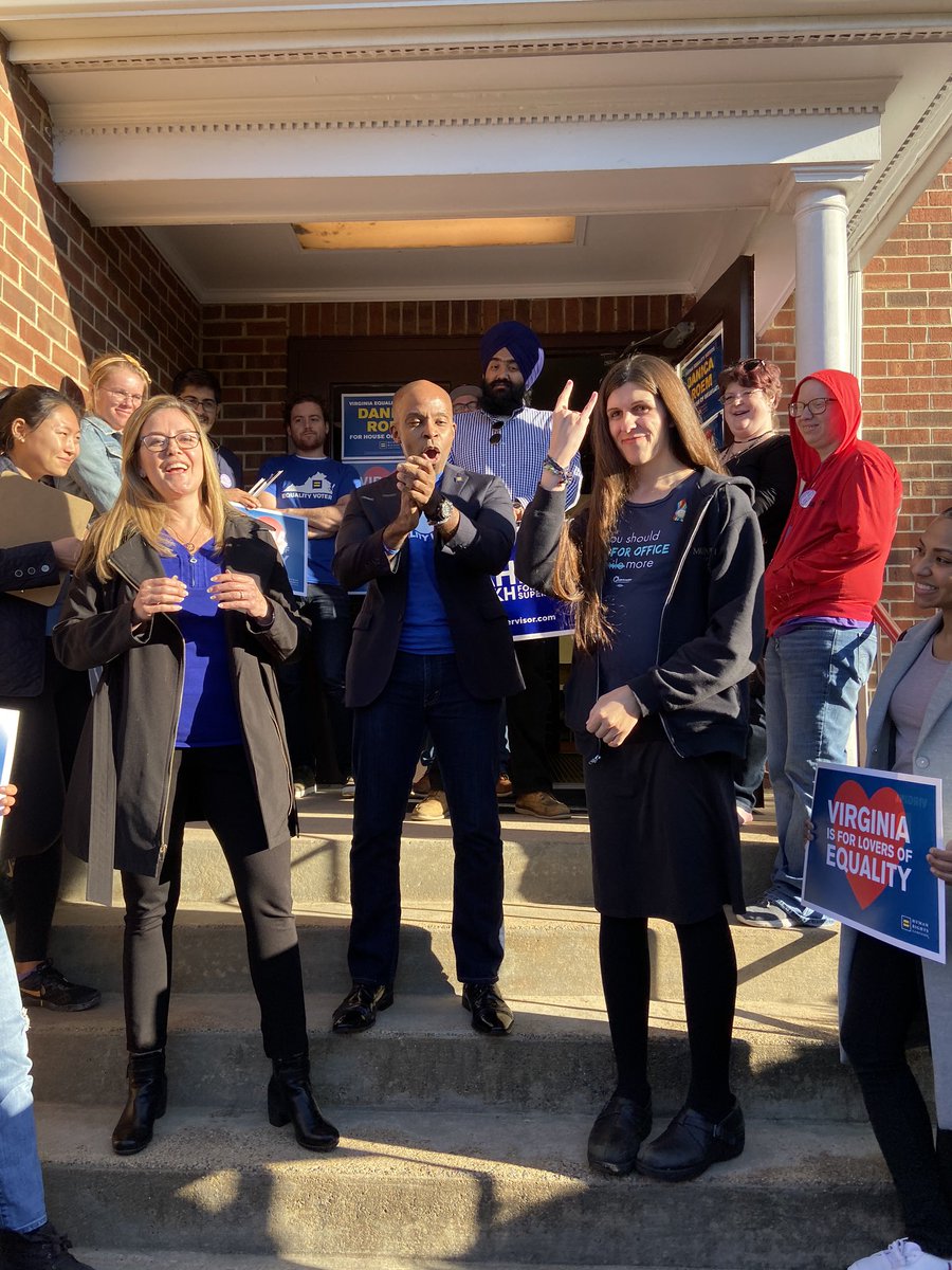 HRC President with candidates