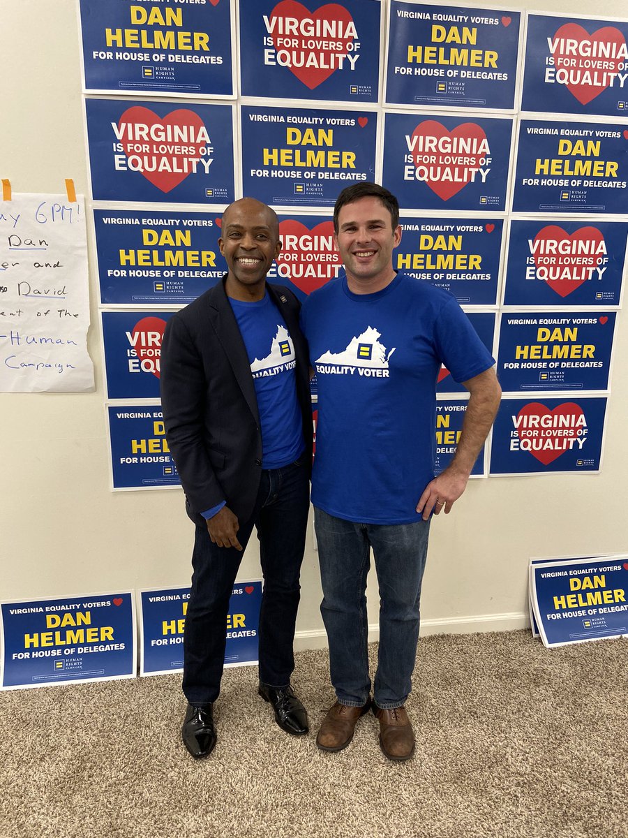 HRC President with candidate