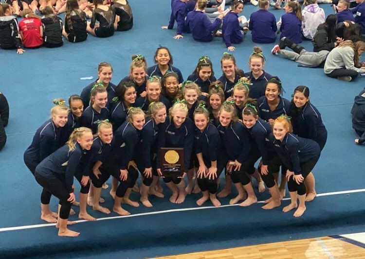 A big congrats to our Overland Gymnasts for becoming regional champions at the meet this Friday! <a href="/ohsgymnasts/">Overland Gymnastics</a>