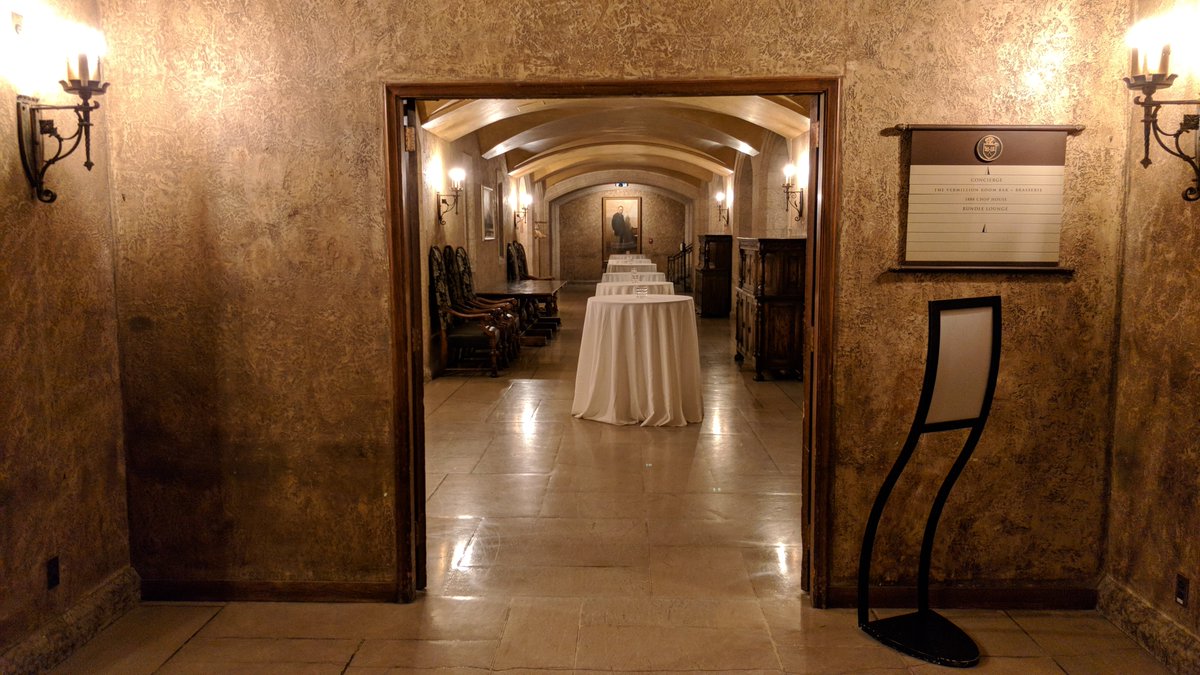 harrytkrueger's tweet photo. The beautifully majestic and often haunting spaces of Fairmont Sprints Hotel, Banff. This was an amazing place to hold a conference! #RebootRed https://t.co/1PWtQD2nwI