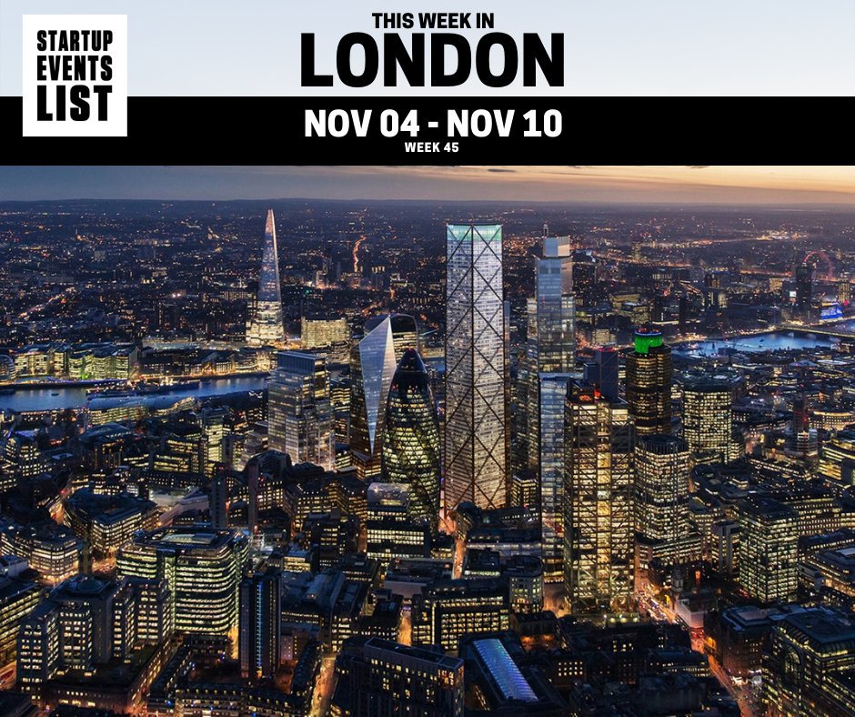 This week, see 67 startup and tech events coming up in London. startupeventslist.com/london

#London #UK #startups #tech 

"@55EastLDN
<a href="/AbbeyRoad/">Abbey Road</a>
<a href="/AccentureHealth/">Accenturehealth</a>
<a href="/AccentureLifSci/">Oyeas Johas</a>"