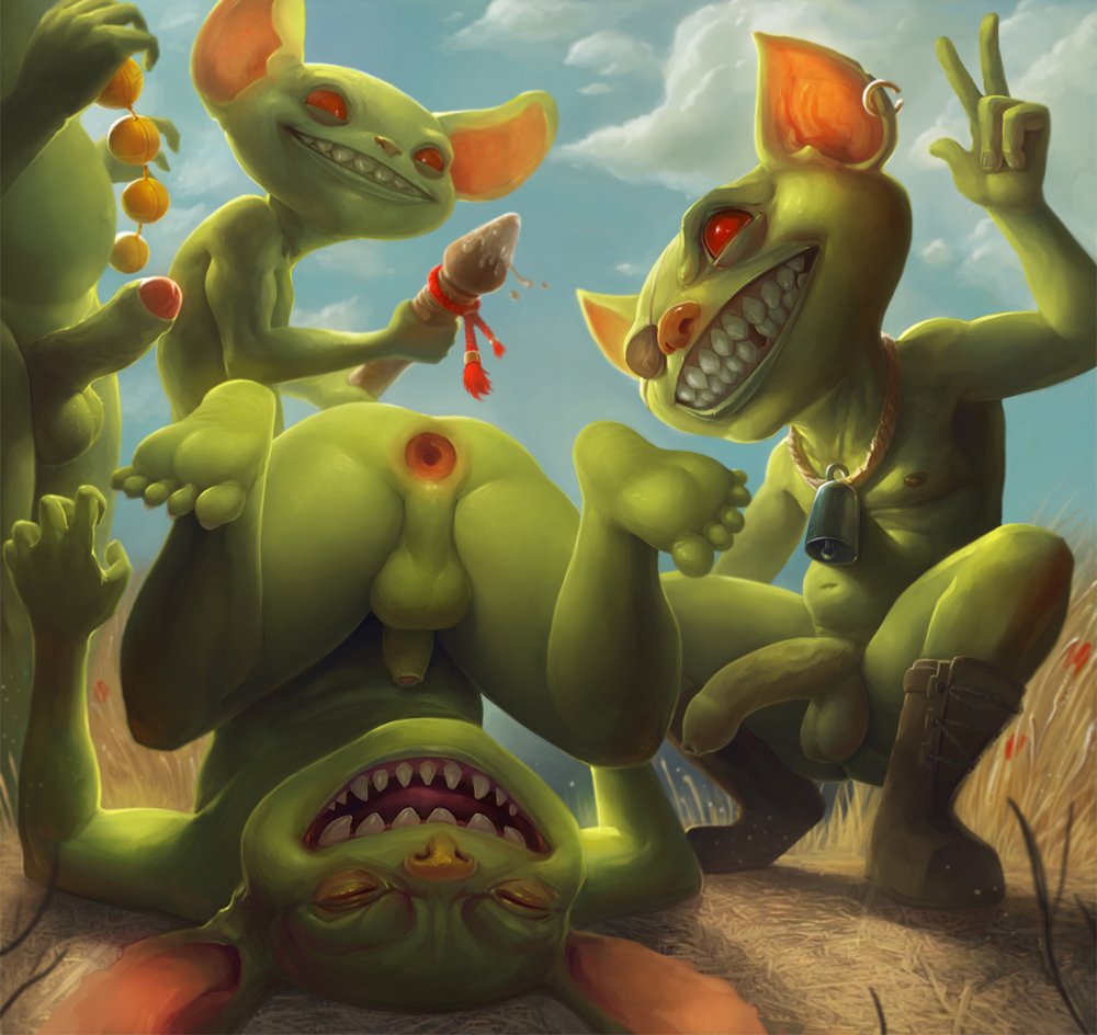 Fundles1's tweet photo. Have some goblins to celebrate 2nd edition Pathfinder adding them as a core race. https://t.co/6gTW3f54ZE