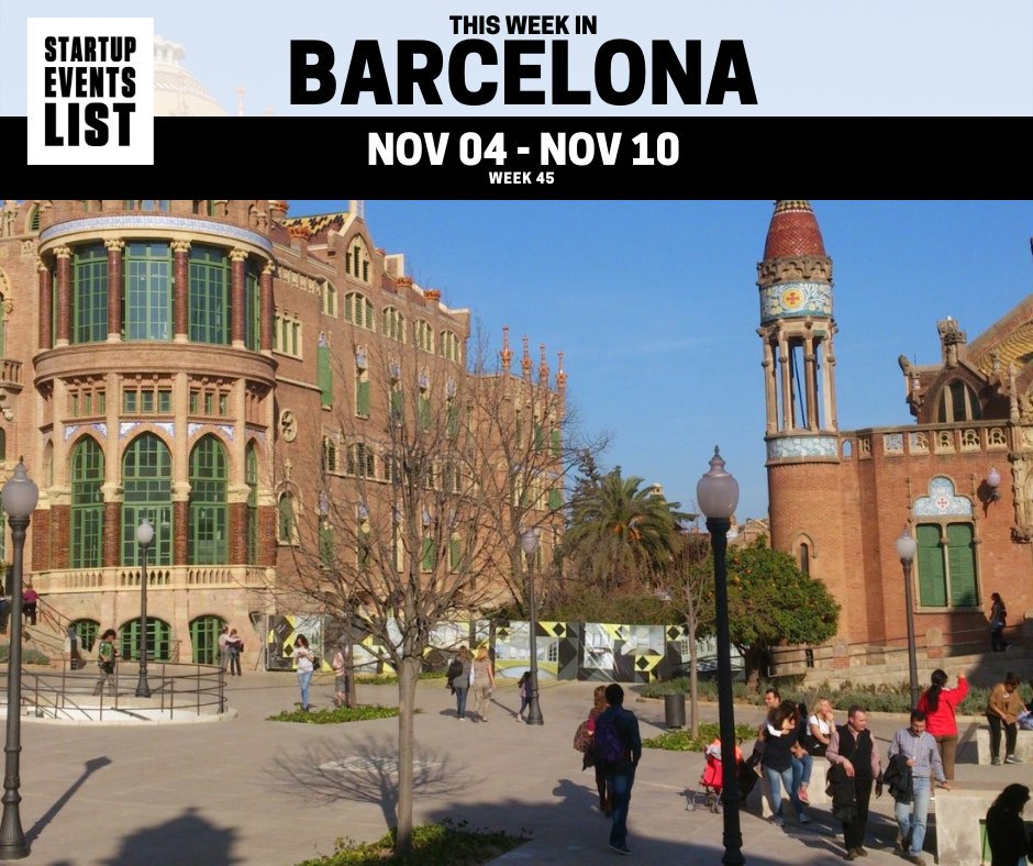 This week, see 43 startup and tech events coming up in Barcelona. startupeventslist.com/barcelona

#Barcelona #Spain #startups #tech

"<a href="/betahausbcn/">betahaus barcelona</a>
@bind40
<a href="/BoltAcc/">Bolt Accelerator</a>
<a href="/bridge4billions/">Bridge for Billions</a>"