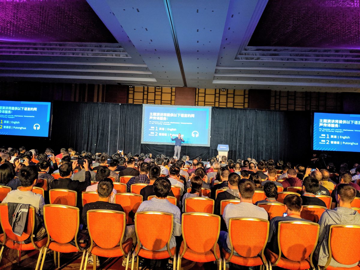 nicolasbock's tweet photo. Open infrastructure summit Shanghai is kicking off! https://t.co/A02LZHkXBf