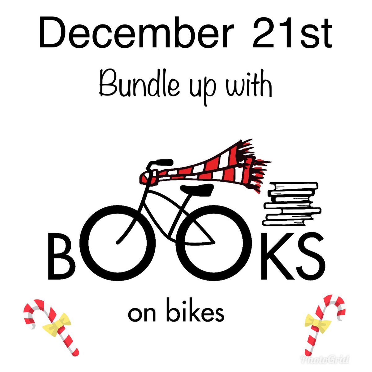 Get ready to bundle up with books on bikes!