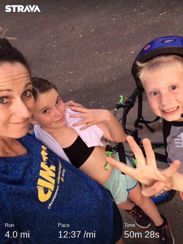 DinwiddieUNC's tweet image. When your daughter finally understands why we despise the first 3 miles of any run...”wow! That 4th mile was so easy, and I feel like I could have easily done more!” #fsusdRunsThis