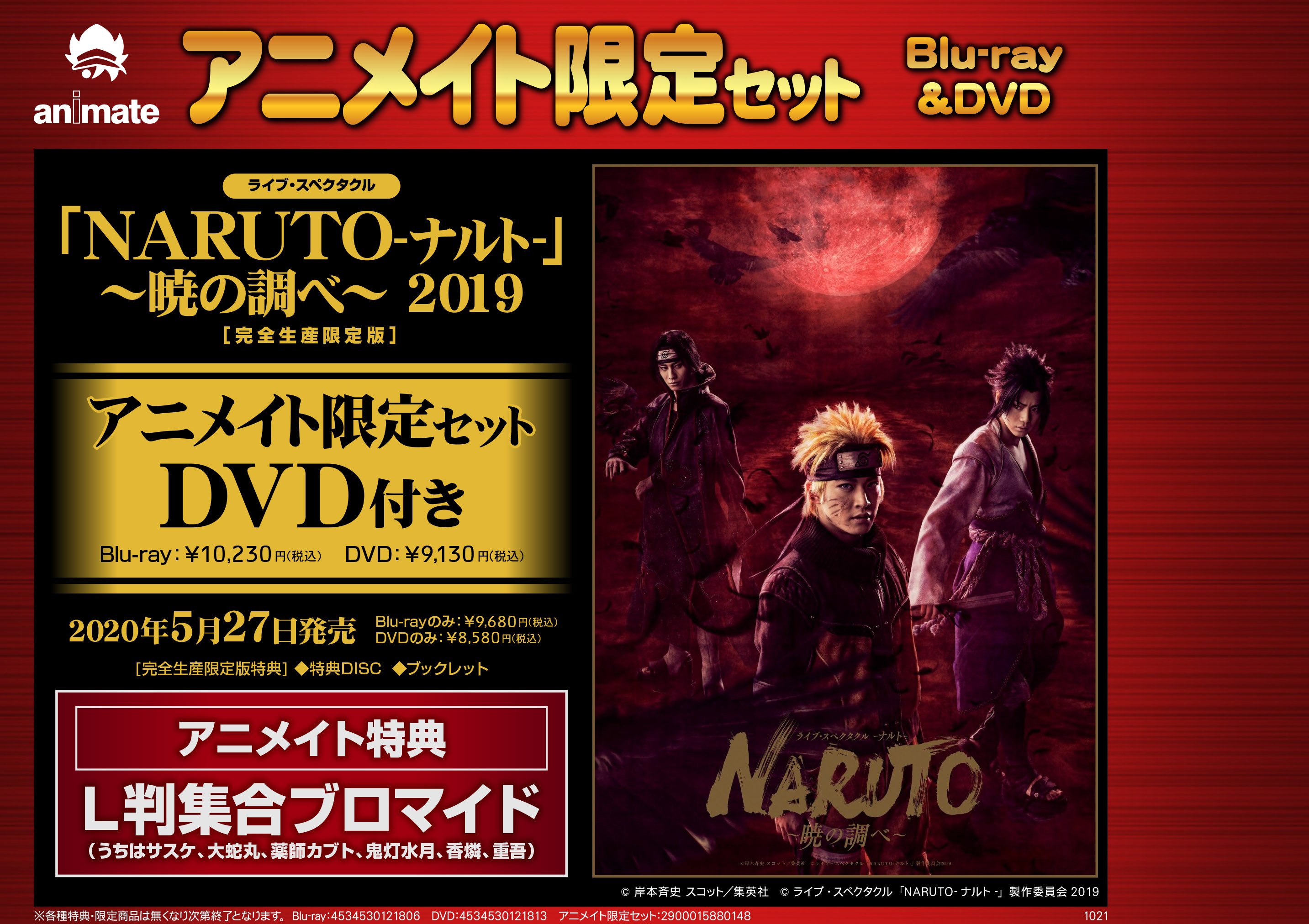 ライブ・スペクタクル NARUTO-ナルト-～暁の調べ～ 2019〈完全