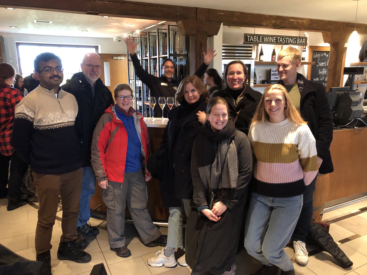 BorgaK's tweet photo. Busy week for Borgå-group at #SETACToronto with presentations every day! 
Starting Monday with Torben Lode on Anxious copepods and effekt of copper and predation risk on C and N incorporation while growing. Stay tuned! 
And thanks to @DCGMuir for a great Niagara-excursion! https://t.co/w4327zho9g