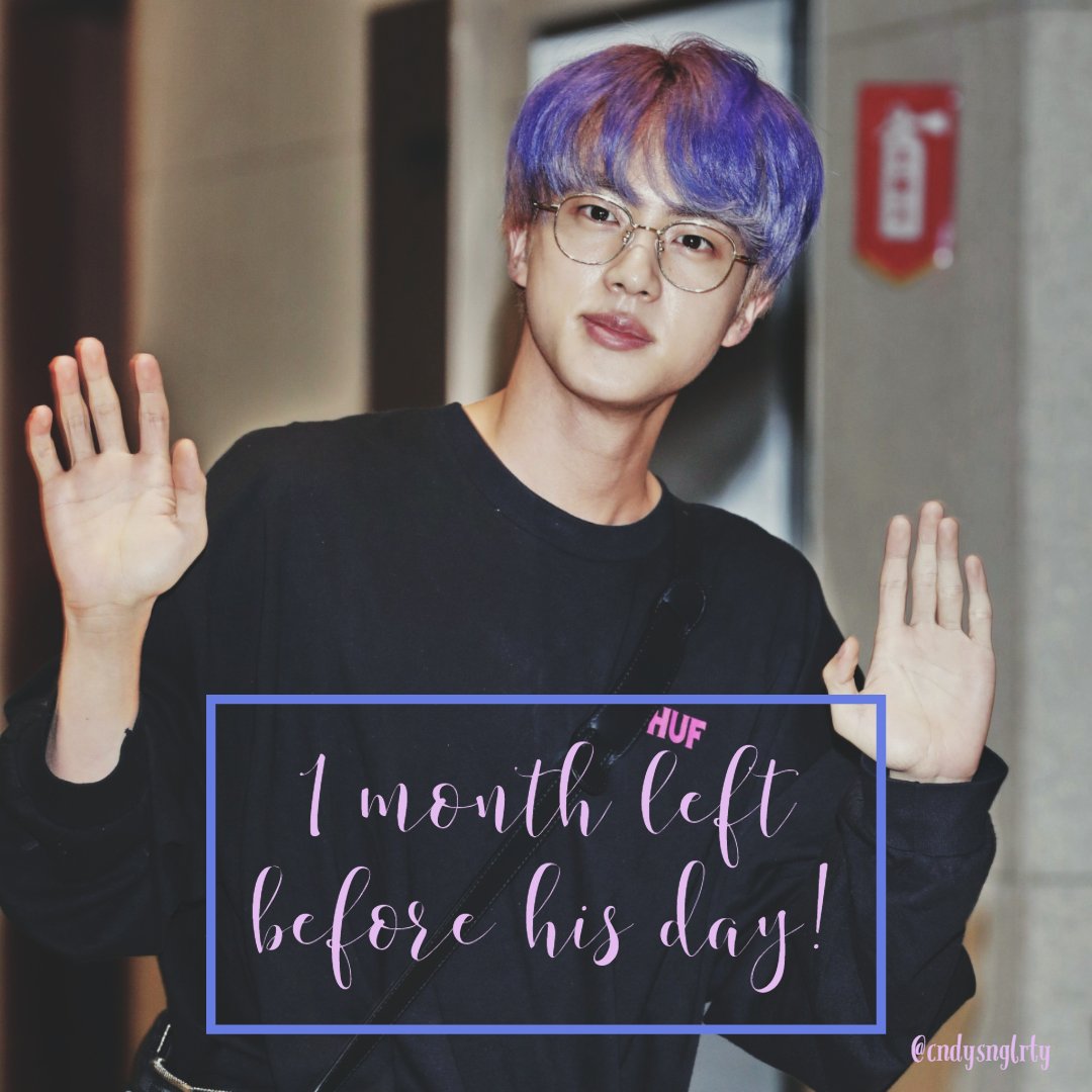 armythingss's tweet image. bcs his the worldwide handsome, you knoww💜💜

@BTS_twt 
#WORDWIDEHANDSOMEDAY
#OneMonthLeft
#JinDay