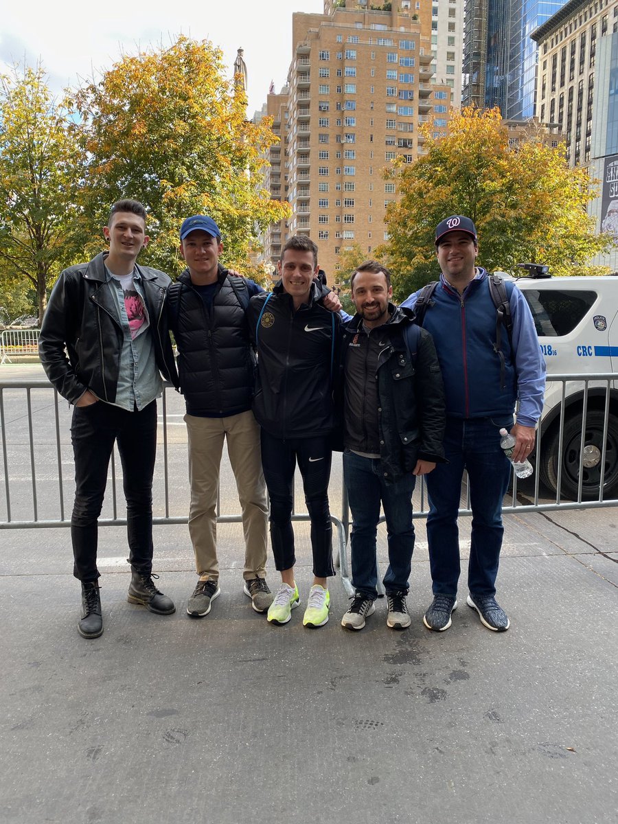 jpwhelan23's tweet photo. 19th overall and 7th American at the @nycmarathon! Awesome experience. Live &amp; learn. Thankful for the tremendous support along the course. I’m very lucky. @StotanRacing 
#TCSNYCMarathon https://t.co/mpStCyjQaG