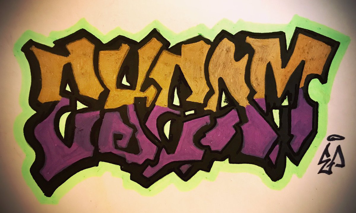 eyeamgraffiti's tweet photo. EyeAm Practicing New Letters 🤡🃏#graffiti #graffitiartist #graffitiart #spraycan #spraycanartist #spraypaintart #spraypaintartist #montanacans #streetart #streetartist #urbanart #urbanartist #art #mtncolors #montanacolors #montanacolors94 #aeorsolart @montana_colors @sprayplanet https://t.co/LhTvtlDfEB