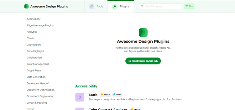 speckyboy's tweet photo. Awesome Design Plugins – A resource for finding free plugins for Figma, Sketch and Adobe XD https://t.co/vdb29n52L3 https://t.co/LG9eVPXS0A
