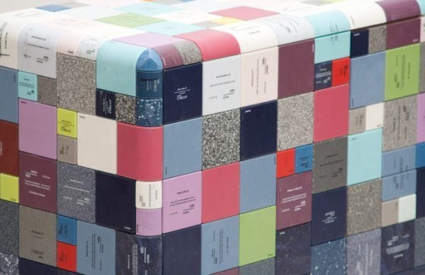 Jay Watson has taken old Corian samples and recycled them into this credenza. Check it out here: ow.ly/sI7250x0MMB