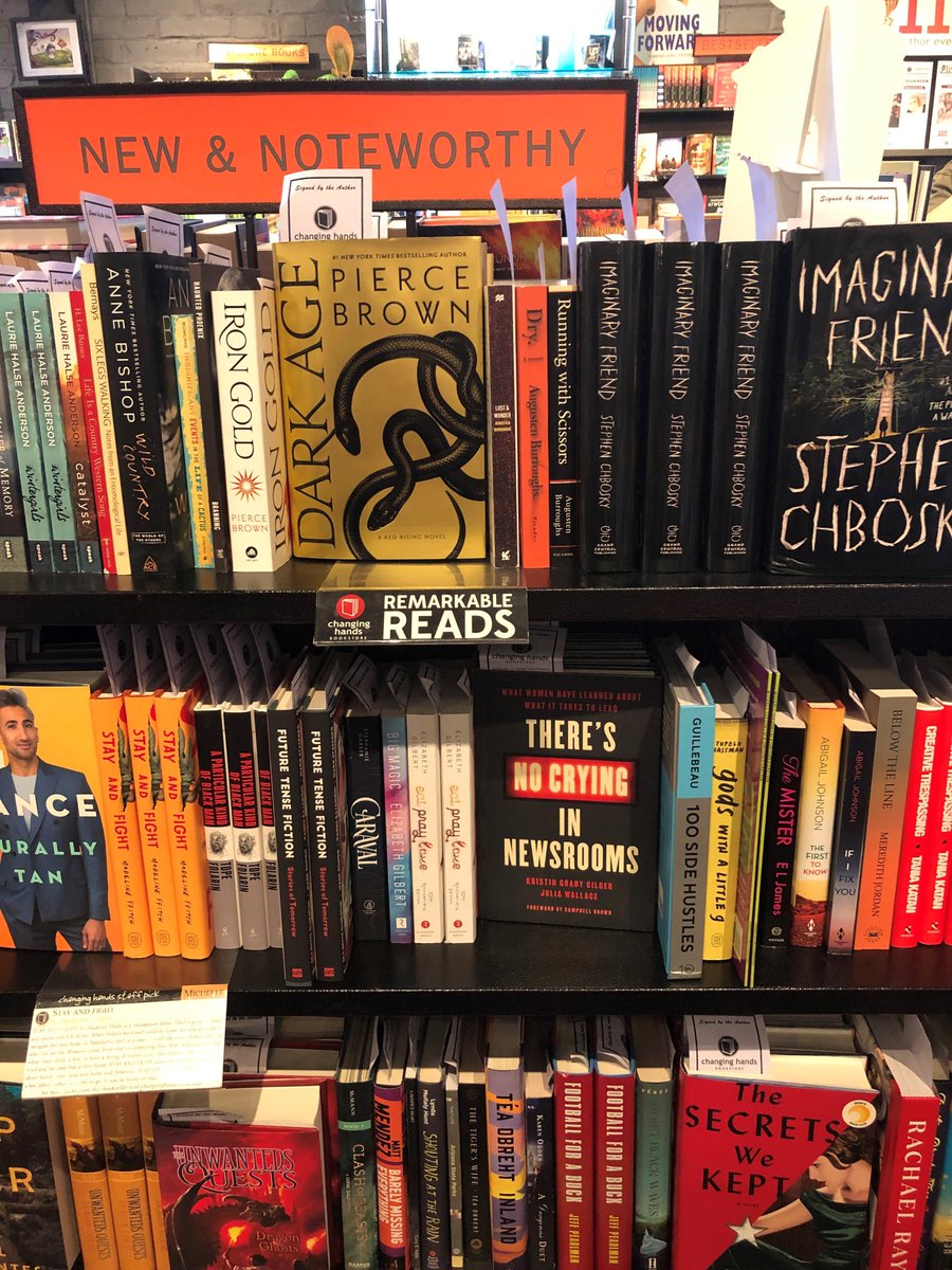 kristingilger's tweet photo. I love walking into a book store (#changinghands) and seeing this. https://t.co/IqLmfnL5r7 https://t.co/BKUOkH0pQA