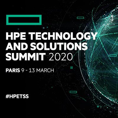 LianeFeuerstei's tweet image. Watch out #HPETSS 2020 Paris registration opening shortly!
Great opportunity for our @HPE_MyLearning @HPE_Partner  to learn more about our solutions and latest technology. Why attend? Check hpe.com/info/hpetss