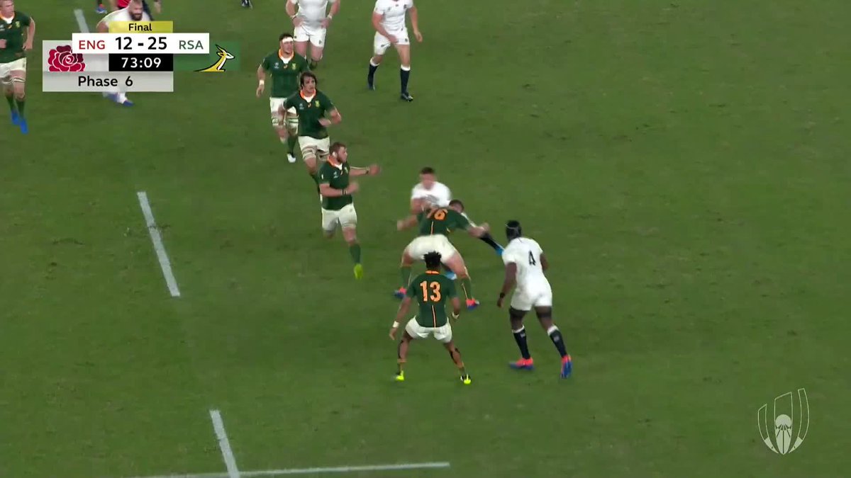 Rugby World Cup On Twitter The Footwork From Cheslin Kolbe Is Next Level What A Try This Was From The Springboks Flyer In The Rugby World Cup Final Engvrsa Rwc2019 Rwcfinal Https T Co Y2b3d929m8