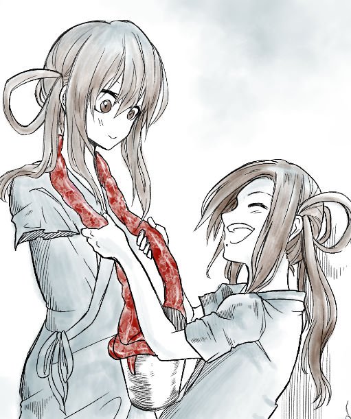 #ママにあいたい 
#イラスト好きな人と繋がりたい 
   ったく しょーがねーなー笑 