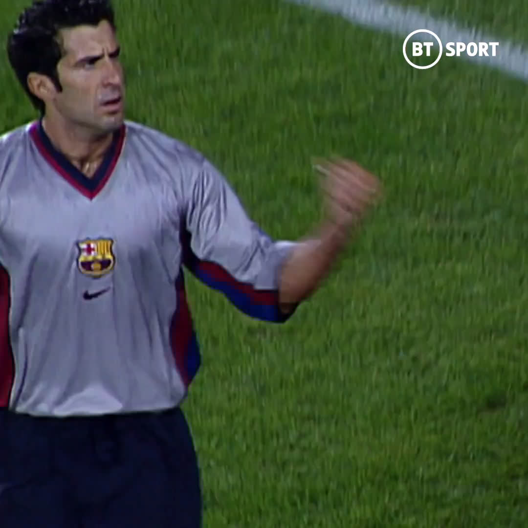 Happy 48th Birthday to Luis Figo!      Definition of a baller. What a player. 