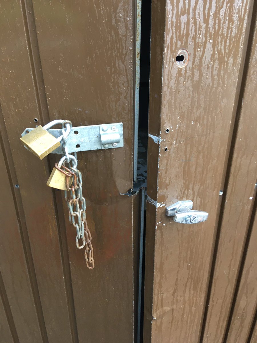 HamblePrimary's tweet image. Key Stage 1 playshed vandalised for a den over the weekend 😡. The children’s break time toys and books thrown over the playground and ruined. 😔