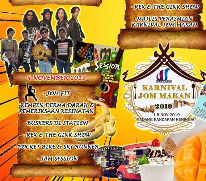 See you guys tonight at Padang Bandaran Keningau tonight we’ll be performing along side with the Kgu finest rock band #buzzingjoker from 830pm onwards!