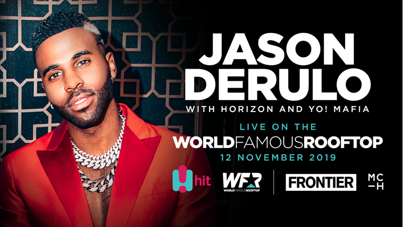 DannyLakeyShow's tweet photo. We have your chance to win tickets to see @jasonderulo
on our World Famous Rooftop! 

Enter here: https://t.co/zgR4cCerz4

Thanks to The Glen Shopping Centre https://t.co/DOuhVyncHL