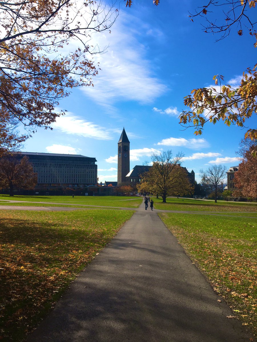 The last day in Cornell. Thanks the great platform and opportunity I get form here to develop my scientific skills. Everyone is nice to me and helps me a lot. The experience of studying in Cornell will become the most precious treasure of my life. Goodbye Cornell 👋