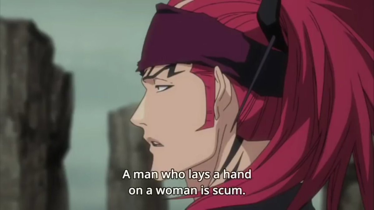 Renji Abarai. Thanks to him, women can live in peace.