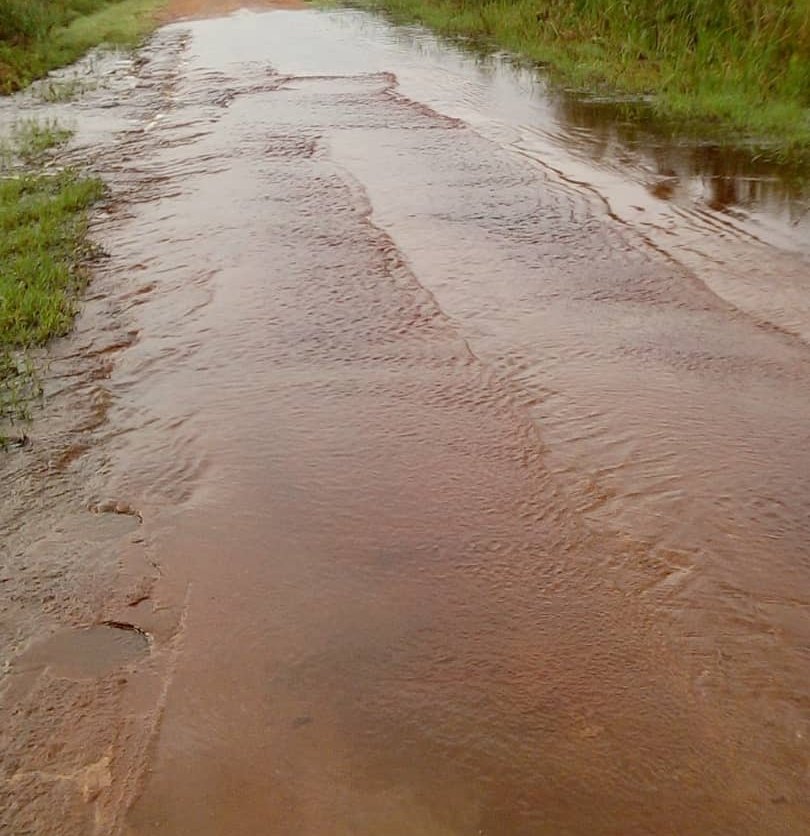 #FloodsAlert:  We've recieved an alert (and pictures) that #Katonga swamp along Villa Maria - Kabulasoke road is cut off. Our Maintenance team in Masaka is headed to the area to inspect and plan interventions.#UNRAworks