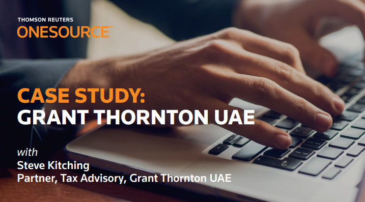 Watch Steve Kitching talking about achieving accounting efficiency and accuracy with @thomsonreuters ONESOURCE grantthornton.ae/press/press-re… #accounting #technology #gcc #tax #gtuae