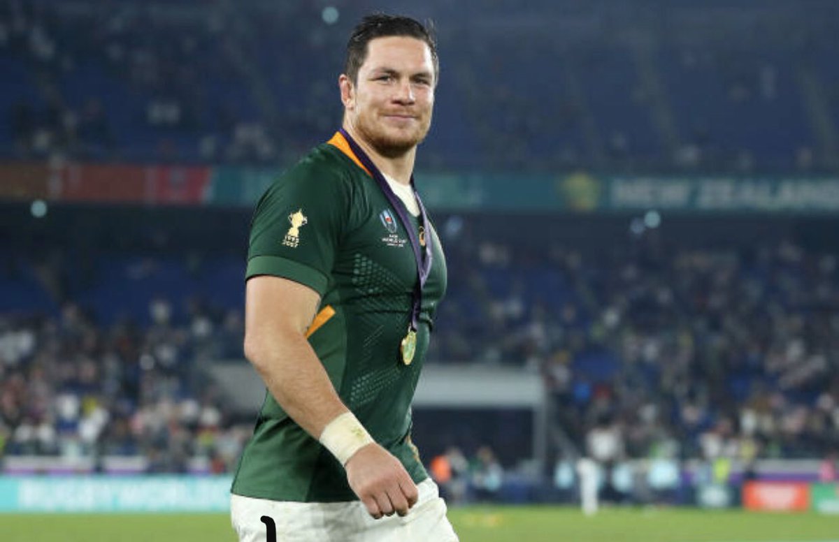 76 Tests 58 Starts 3 RWC appearances 17 RWC matches 10 Tries Countless turnovers 1 Crucial turnover in the semi Thanks for all the memories @FloLouw and congratulations on a incredible test career 🙌
