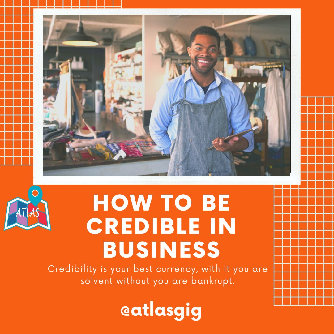 Credibility is, in a way, a higher bar than success. It means others look at you as a reliable resource and decision-maker. It allows those who rely on you to know they can count on you, trust you, do business with you, and align with you.
.....
#atlasgig #brandcredibility #lagos