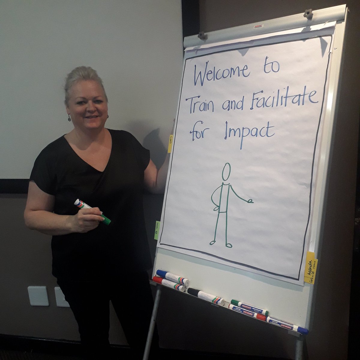 BMGI_SA's tweet photo. Gearing up for Train-the-Trainer!
@ChalkGinty getting ready to do what she does best. https://t.co/Wlnrzw7NRW