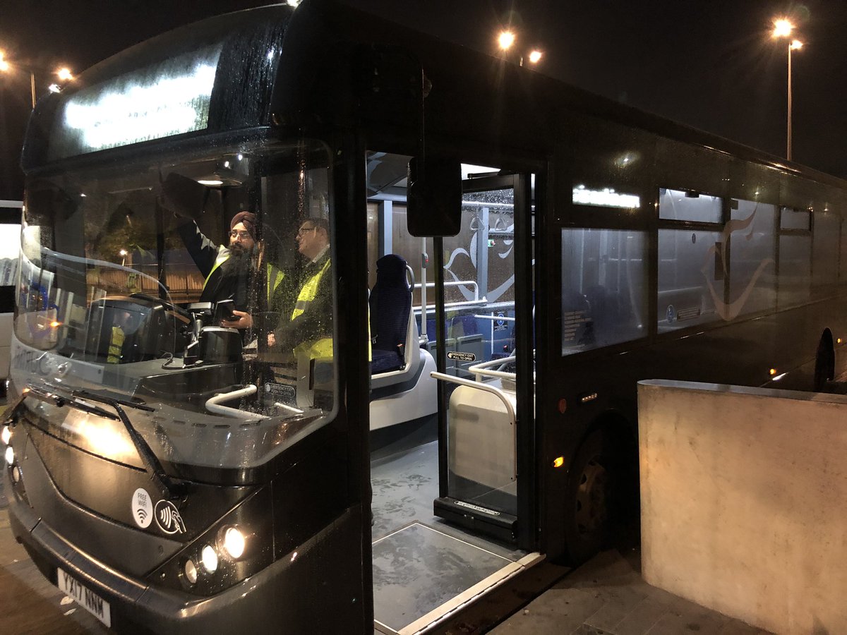 An early start today in Slough watching (&amp; trying to assist but ultimately getting in the way) <a href="/ThamesValleyBus/">Thames Valley Buses</a> roll out for their first official day of operation. A lot of hard work &amp; effort from everyone involved has allowed us to launch this exciting new offer in Slough!