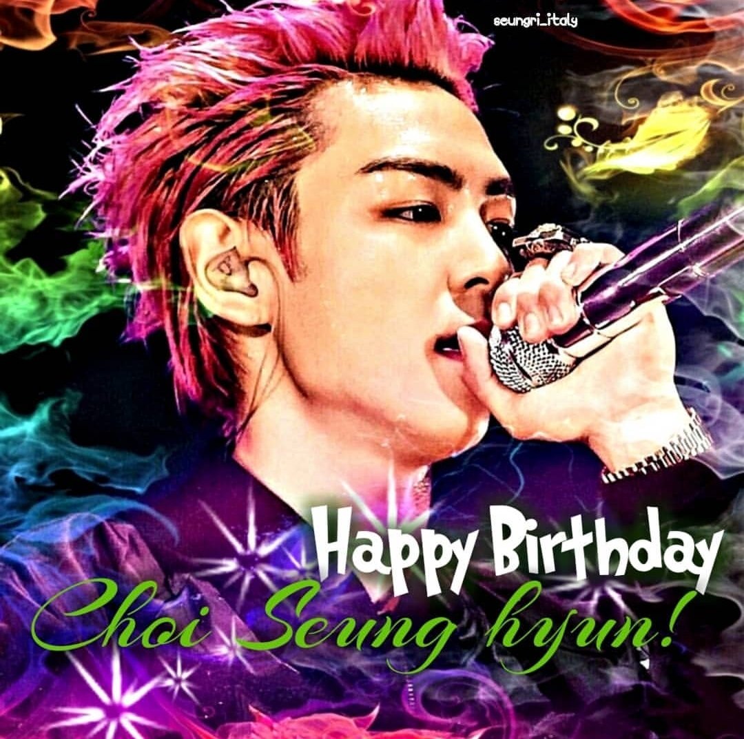 Happy Birthday Choi Seung hyun!    