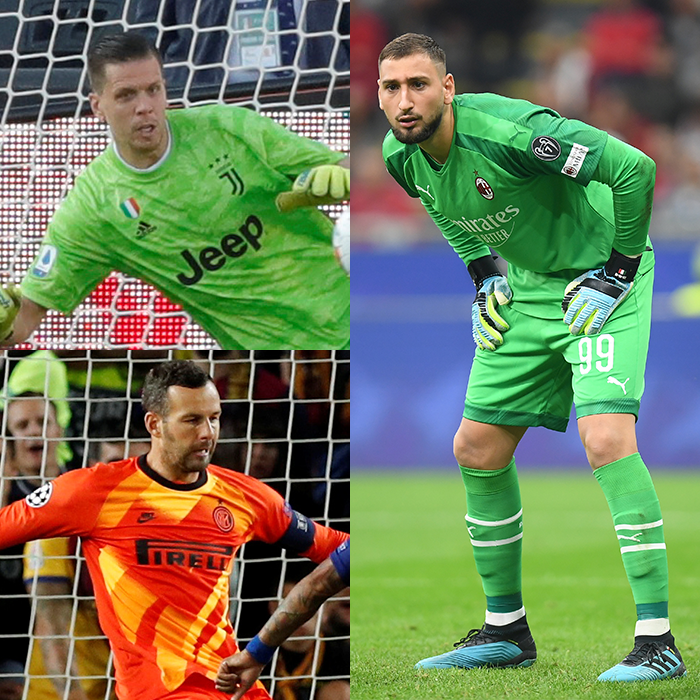 PremierBetKenya's tweet photo. Ok everyone – rank these goalkeepers from Serie A! Who has the best number 1 – Juve, AC Milan or Inter?

1. ________________
2. ________________
3. ________________ https://t.co/eXftZngCYH